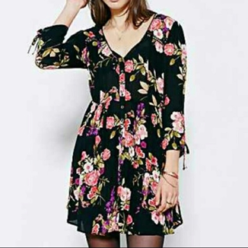 Urban Outfitters Ecoté Floral Dress